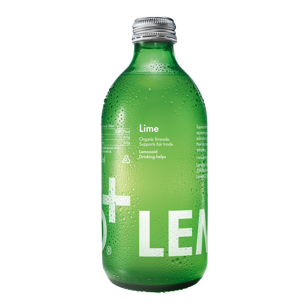 Limonadi, lime Lemonaid - (12 x 330 ml) (luomu)