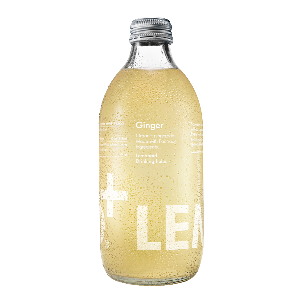 Limonadi, inkivääri, reilu Lemonaid - (12 x 330 ml) (luomu)