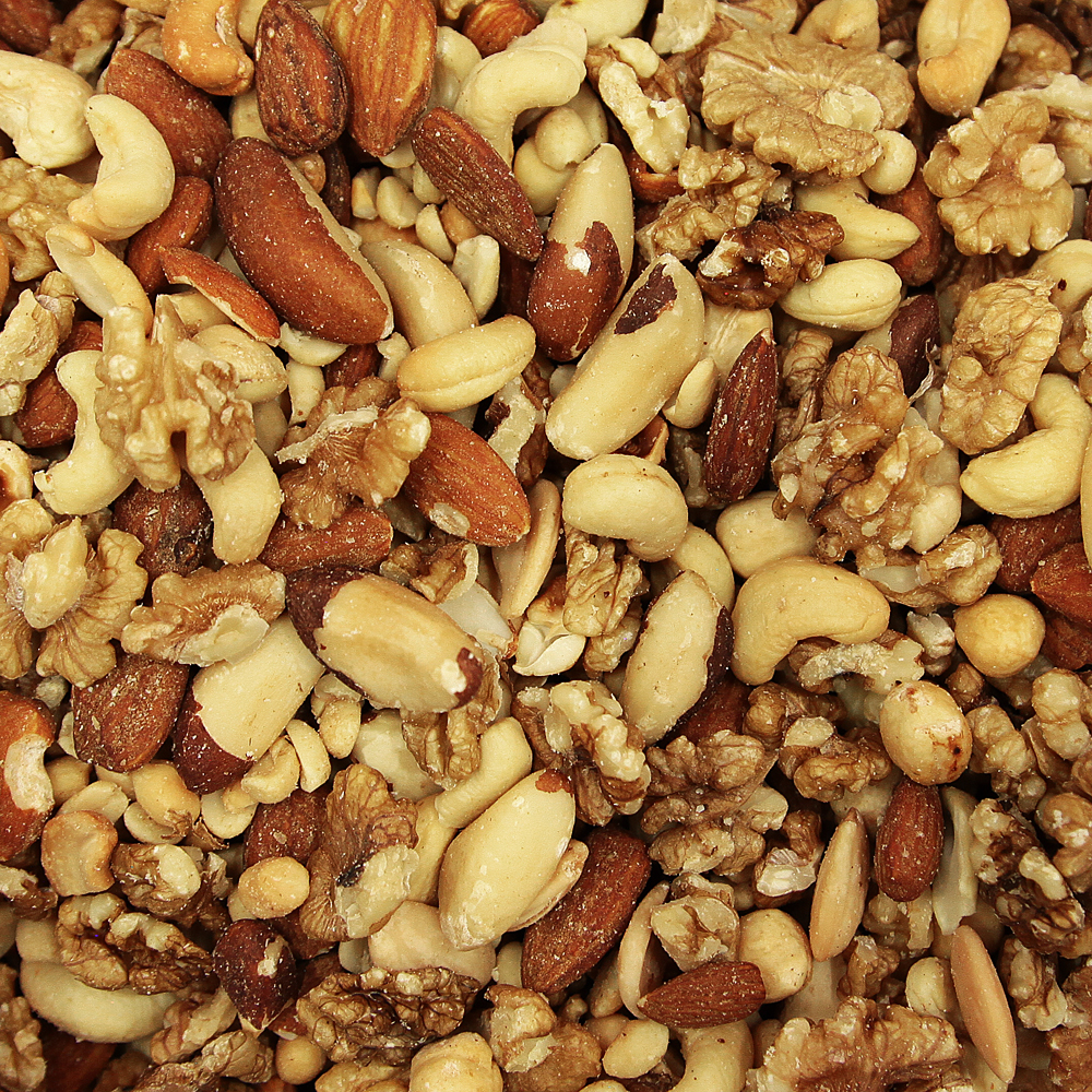 Pähkinäsekoitus, paahdettu ja suolattu ID Organics - (1 x 5 kg) (luomu)