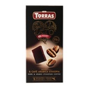 Sokeriton tumma kahvisuklaa 72%, iso levy Torras - (12 x 100 g)