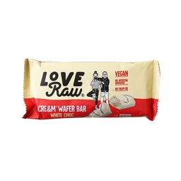 [212139] Cre&amp;m Filled Wafer vohvelipatukka, &quot;valkosuklaa&quot; LoveRaw - (12 x 45 g)