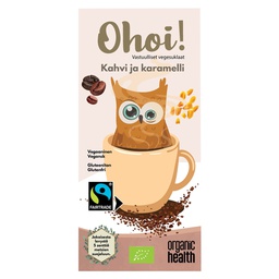 [71010] Vegaanisuklaa Kahvi ja karamelli, reilu Ohoi! - (14 x 80 g) (luomu)