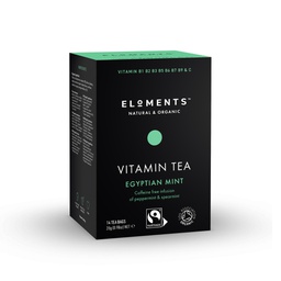 [63102] Egyptian Mint vitamiinitee, kofeiiniton, reilu Eloments - (4 x 28 g) (luomu)