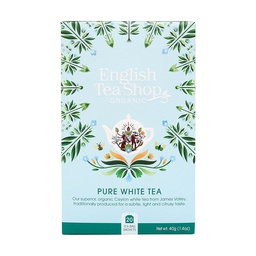 [60171] Valkoinen tee Pure White Tea 20 pss ETS - (6 x 40 g) (luomu)