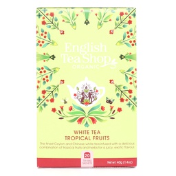 [62277] Valkoinen tee White Tea Tropical Fruits 20 pss ETS - (6 x 40 g) (luomu)